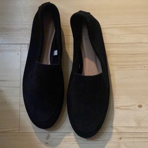 Suede loafers